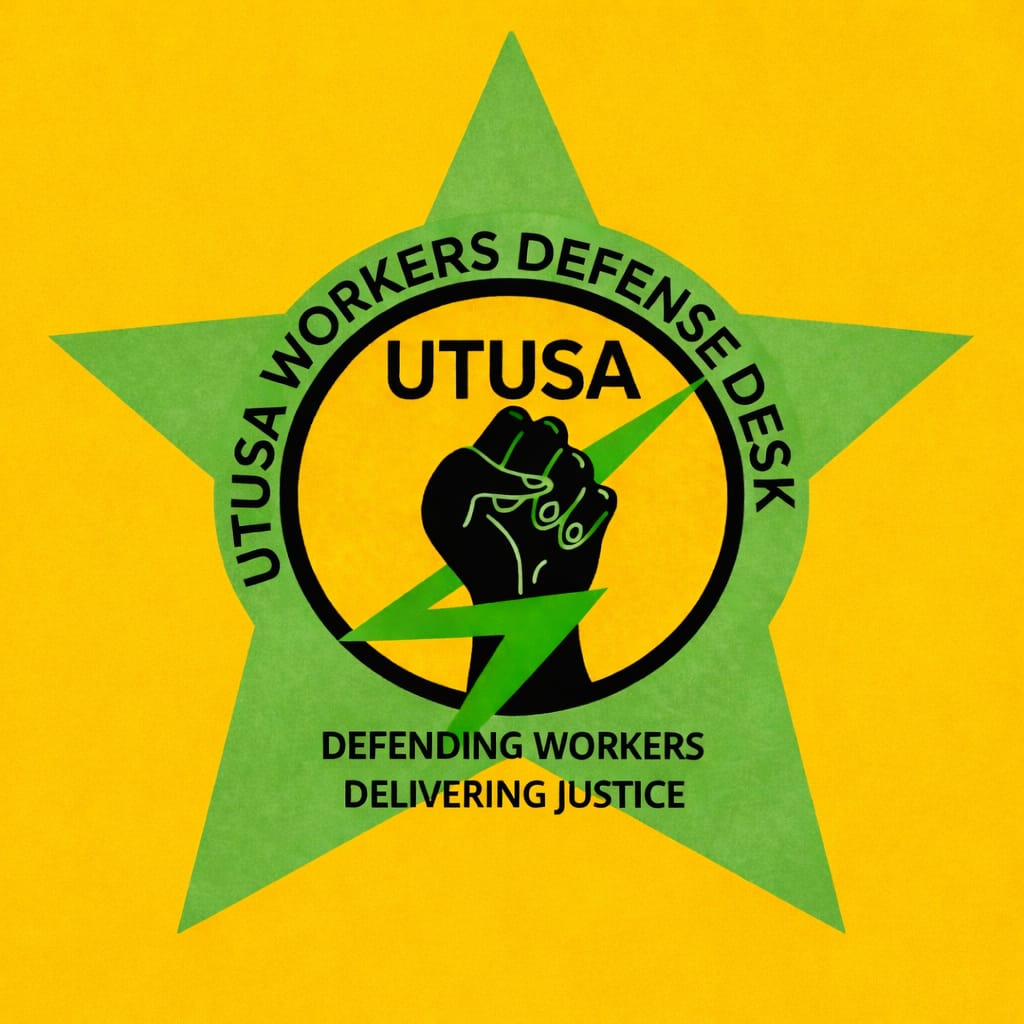 UTUSA Workers Defense Desk – South African Workers Unions CCMA